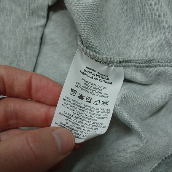 Clemson Tigers Shirt Womens Medium Gray Nike Tennis - Picture 5 of 8